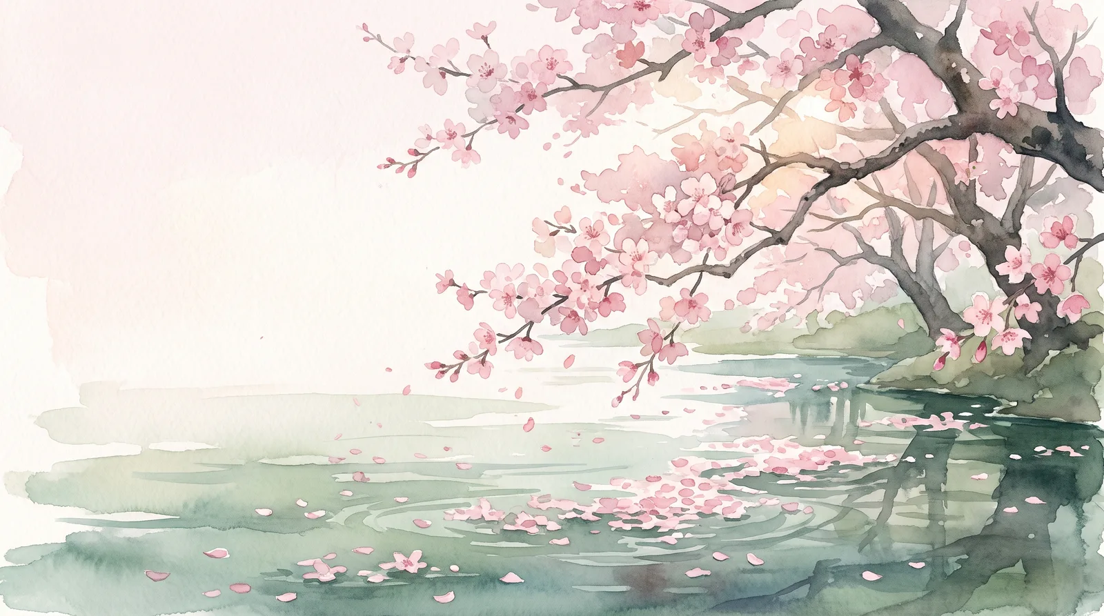 Spring Blossom Mac desktop